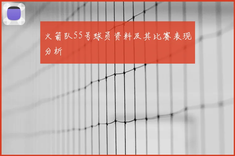 火箭队55号球员资料及其比赛表现分析